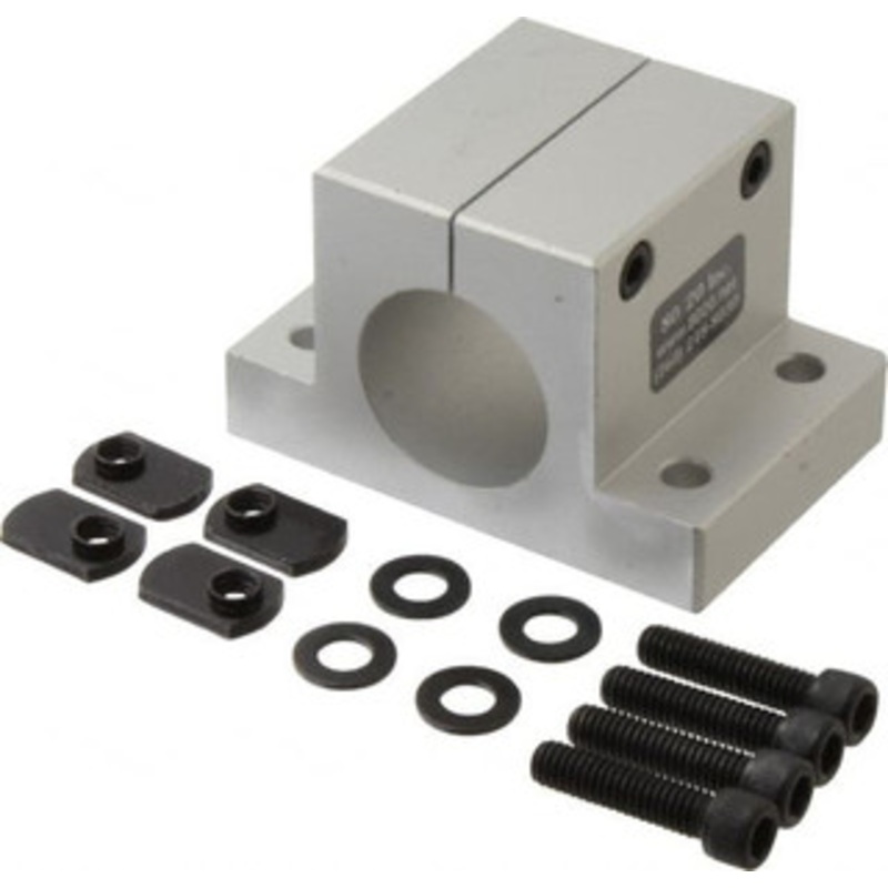 80/20 Inc. 1-1/2 Inch Wide x 2-1/2 Inch High x 3-7/8 Inch Deep Double Horizontal Base 1.505 Inch Hole x 0.328 Inch Bolt Hole Diameter 5930-HW - 06036347