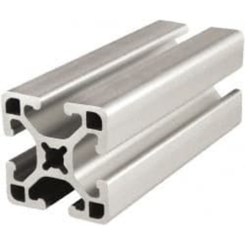 80/20 Inc. 145 Inches Long x 1-1/2 Inches Wide x 1-1/2 Inches High, T Slotted Aluminum Extrusion 0.877 Square Inches, Clear Anodized Finish 1515-LS-145 - 72931595