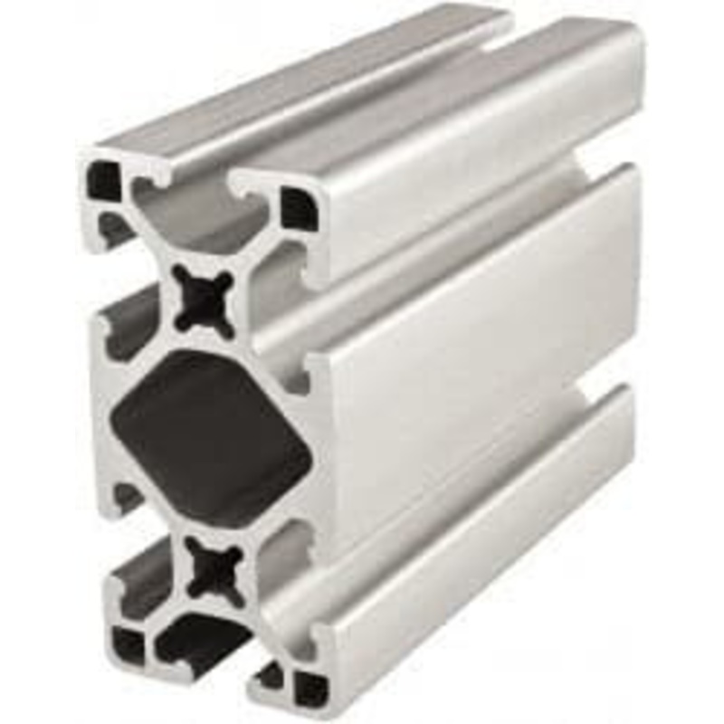 80/20 Inc. 145 Inches Long x 1-1/2 Inches Wide x 3 Inches High, T Slotted Aluminum Extrusion 1.695 Square Inches, Clear Anodized Finish 1530-LS-145 - 61984761