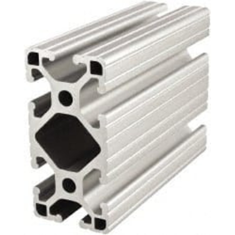 80/20 Inc. 48 Inches Long x 1-1/2 Inches Wide x 3 Inches High, T Slotted Aluminum Extrusion 1.7288 Square Inches, Clear Anodized Finish 1530-LITE-48 - 81484362