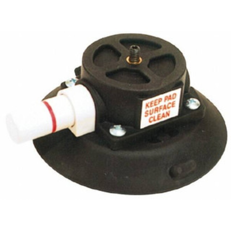 Woods Powr-Grip 40 Lb. Capacity Vacuum Mount Lifter 4-1/2 Inch Diameter Polycarbonate Cup and 1/4-20 x 5/16 Inch Length Stud Mount 91200 - 63661623