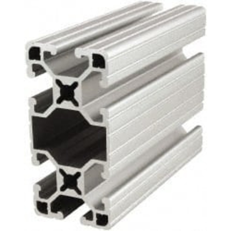 80/20 Inc. 145 Inches Long x 1-1/2 Inches Wide x 3 Inches High, T Slotted Aluminum Extrusion 1.3396 Square Inches, Clear Anodized Finish 1530-UL-145 - 61984803