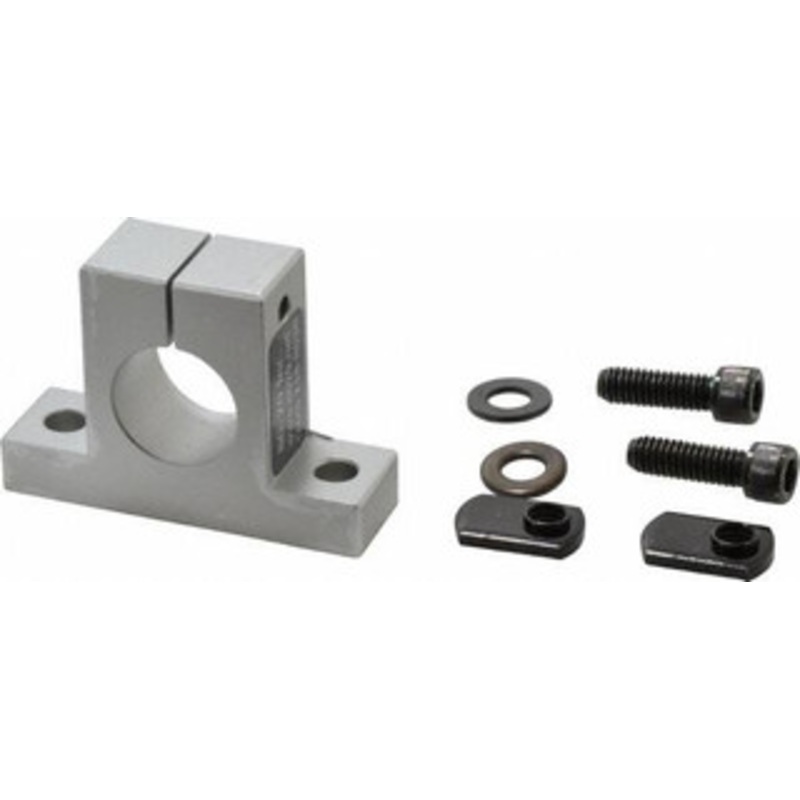 80/20 Inc. 3 Inch Wide x 2-1/8 Inch High x 7/8 Inch Deep Single Horizontal Base 1.004 Inch Hole x 0.328 Inch Bolt Hole Diameter 5870-HW - 06036305