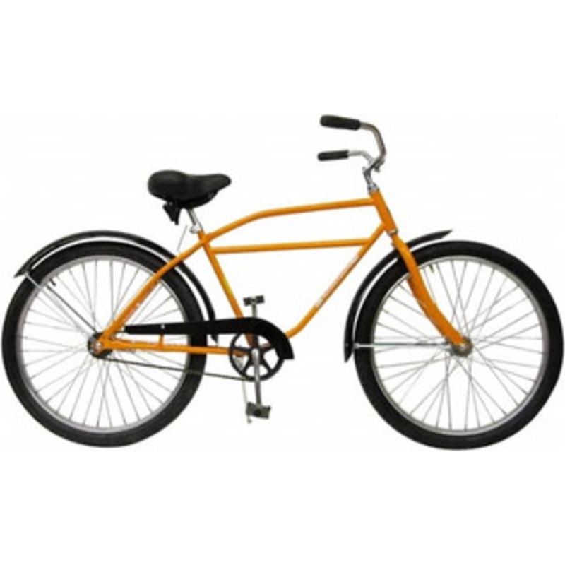 Worksman Cycles Bicycles & Scooters, Type: Bicycle, Number of Wheels: 2, Color: Orange INBORG - 43009364