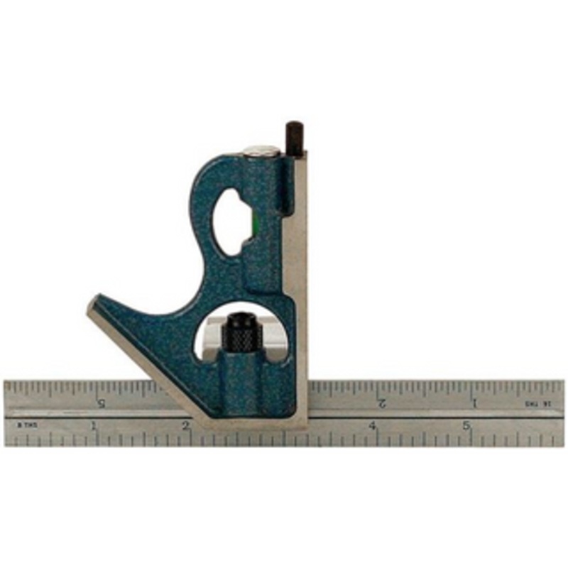 PEC Tools 2 Piece 4R Hardened Combination Square Set 7121-006H