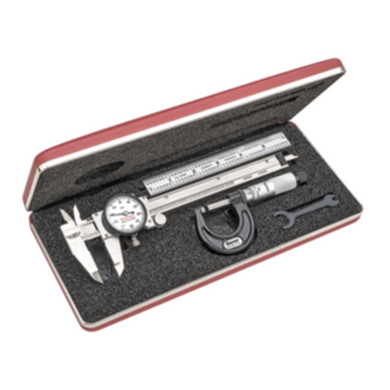 Starrett Basic Precision Measuring Tool Set - Inch Set  S909Z