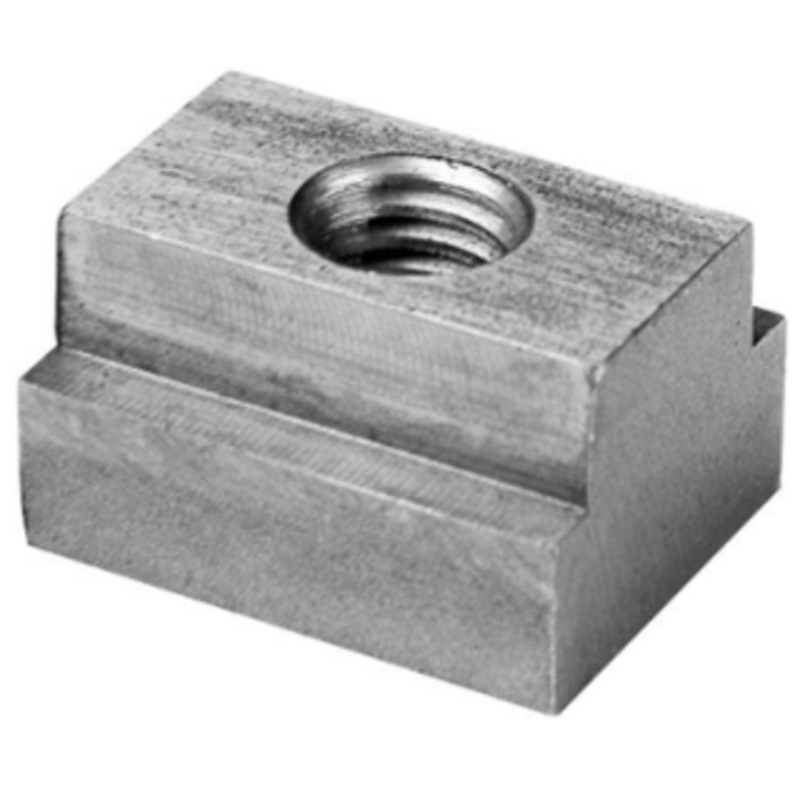 TE-CO Stainless Steel 7/16 T-Slot Nut, 3/8-16 Thread Size - 47404