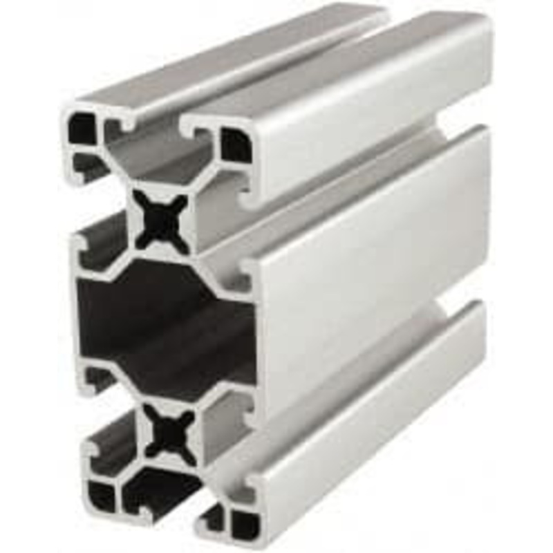 80/20 Inc. 145 Inches Long x 1-1/2 Inches Wide x 3 Inches High, T Slotted Aluminum Extrusion 1.325 Square Inches, Clear Anodized Finish 1530-ULS-145 - 61984787