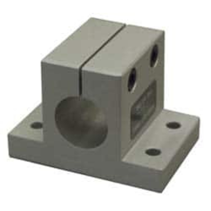 80/20 Inc. 1 Inch Wide x 2-1/8 Inch High x 3 Inch Deep Double Horizontal Base 1.004 Inch Hole x 0.257 Inch Bolt Hole Diameter 5910-HW - 06036321