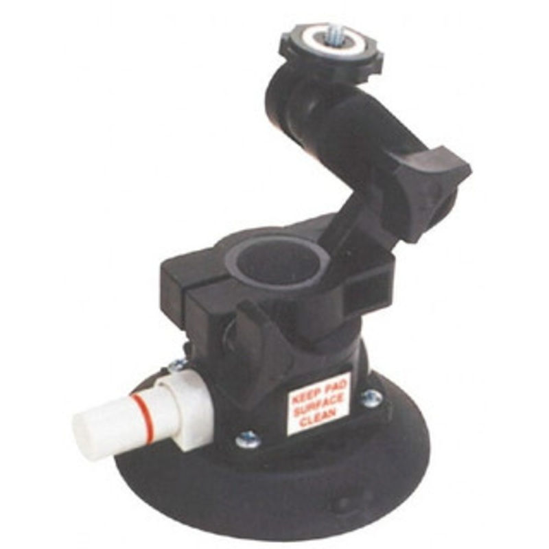 Woods Powr-Grip 10 Lb. Capacity Vacuum Mount Lifter 4-1/2 Inch Diameter Polycarbonate Cup and 1/4-20 Stud Articulating Mount 91244 - 63661656