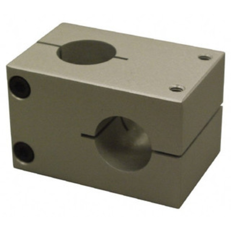 80/20 Inc. 2 Inch Wide x 1 Inch High x 3-1/8 Inch Deep Stanchion Cross Clamp 1.004 Inch Hole 5575 - 84298512
