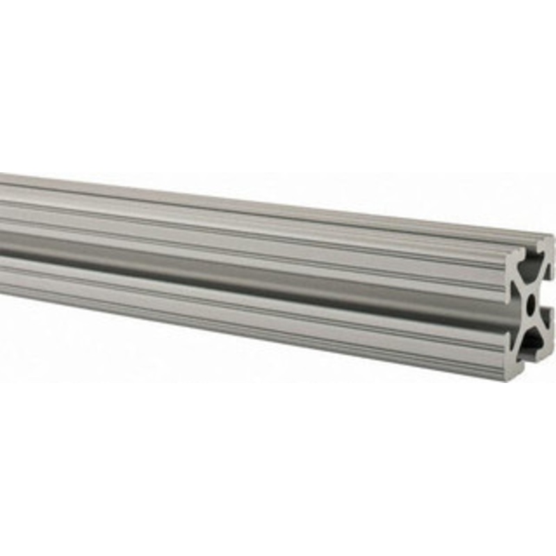 80/20 Inc. 48 Inches Long x 1-1/2 Inches Wide x 1-1/2 Inches High, T Slotted Aluminum Extrusion 1.154 Square Inches, Clear Anodized Finish 1515-48 - 81640484